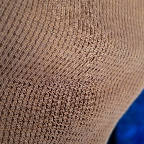 🍂3/$10 Apt. 9 Brown "Pure Love" Long-sleeve Waffle-knit Top - Picture 5 of 11